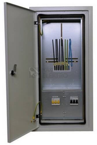 Obrázek produktu Elektroměrový rozvaděč RE 10.Z PRE s vypínačem bez hlavního jističe pro PRE šedá 2