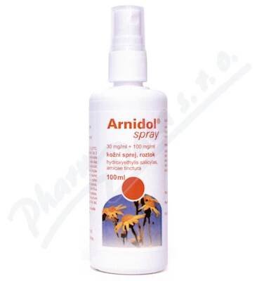 Arnidol spray 30+100mg/ml drm.spr.sol.100ml