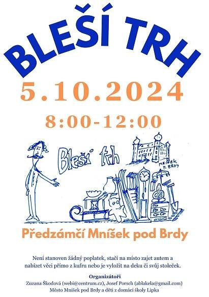 Bleší trh bude pojedenácté, tentokrát začátkem října - Zprávy z Mníšku