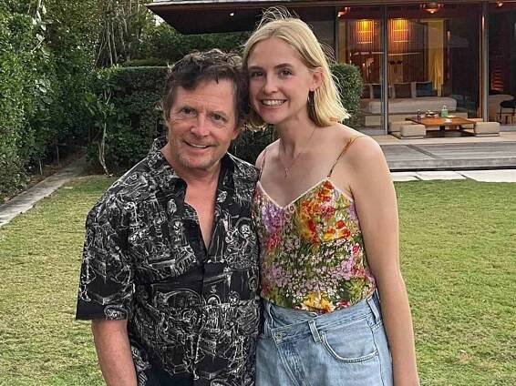 Michael J. Fox and Schulyer