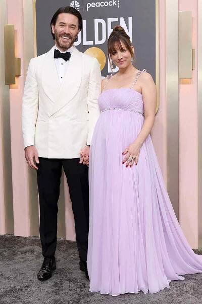 Kaley Cuoco Shares Valentine's Love for Tom Pelphrey, Who 'Makes Me Smile This Big Every Single Day'