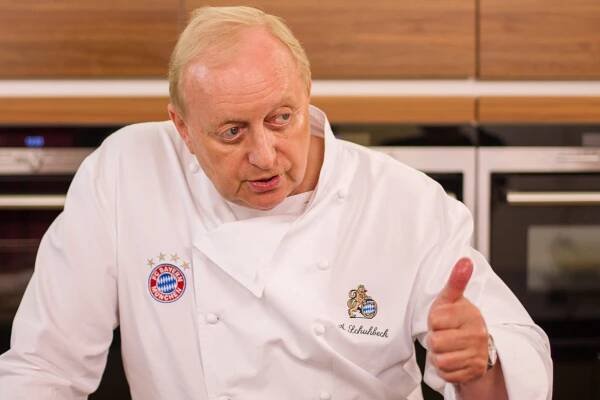Was bei den Bayern-Profis auf den Tisch kommt: FCB-Koch Alfons Schuhbeck im Interview