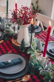 4 tipy, jak nádherně prostřít vánoční jídelní stůl - ERA Nábytek 