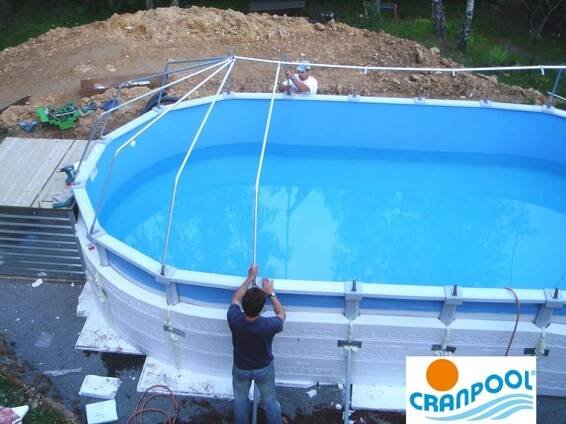 Stavba bazénu Cranpool