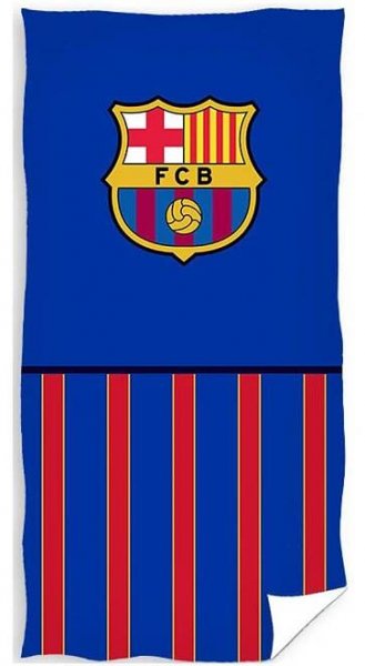 Dětská osuška 70 × 140 cm ‒ FC Barcelona Blue of Stripes