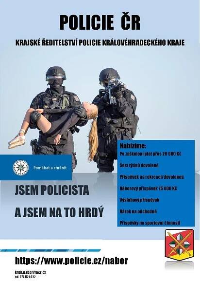 Policie ČR - nábor - České Meziříčí