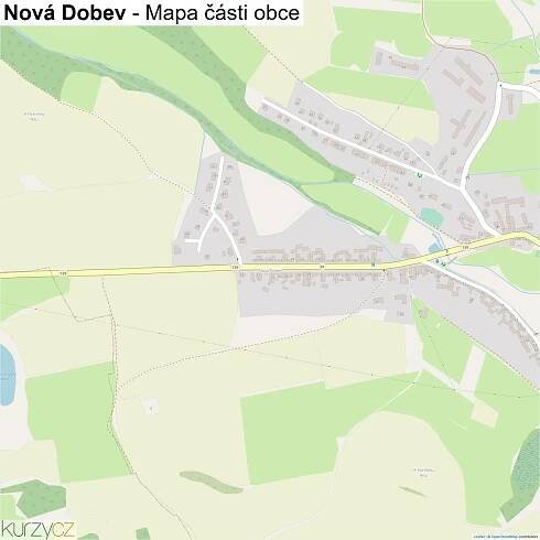 Nová Dobev - mapy | Kurzy.cz