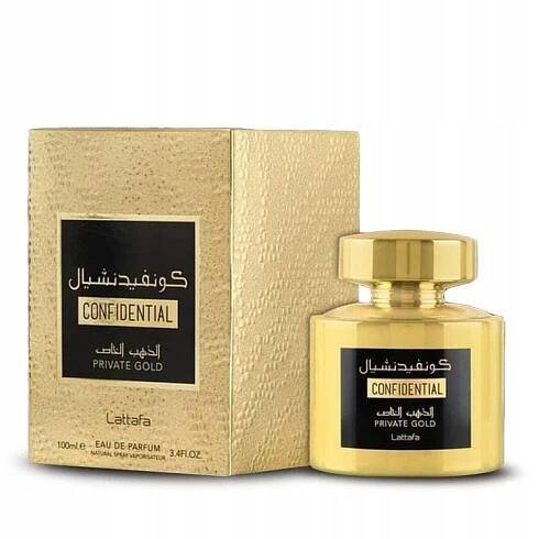 Lattafa Confidential Private Gold 100 ml EDP