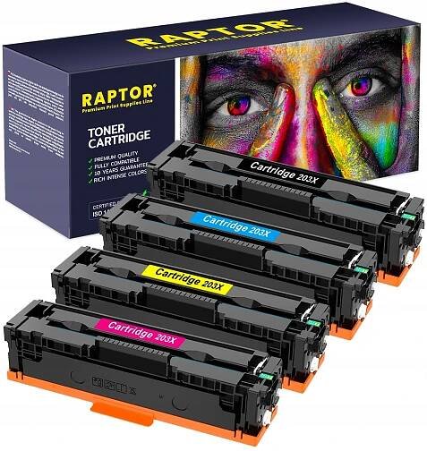 CF540X XL – 4x TONER DO TISKÁRNY HP COLOR LASERJET PRO MFP M281FDW M254dw