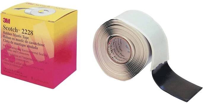 Scotch Scotch™ 2228 SCOTCH2228-50.8X3 instalatérská izolační páska Scotch® 2228 černá (d x š) 3.1 m x 50 mm 1 ks : Půhy.cz