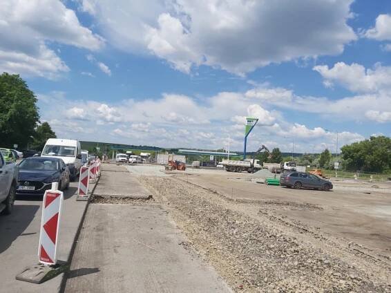 V odpočívce Rohlenka na D1 uzavřeme v pátek 18. 6. také vnější část parkoviště, otevřená zatím zůstává benzínka - Ředitelství silnic a dálnic s. p. pro Jihomoravský kraj
