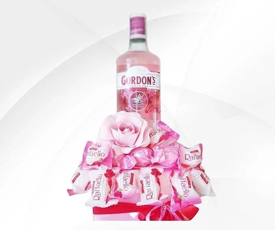 Kytice PINK GORDONS gin