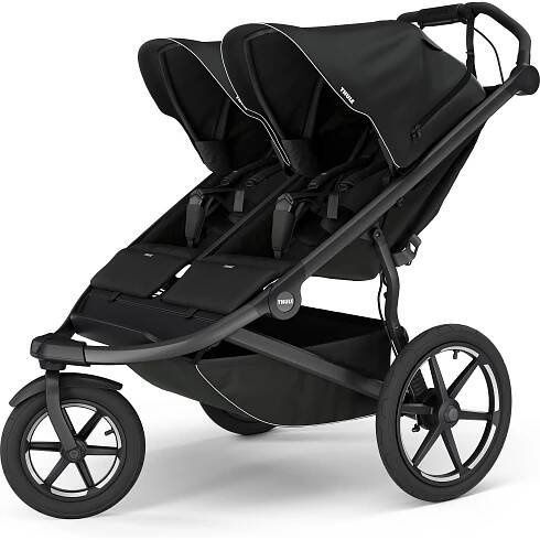Akční set THULE URBAN GLIDE 3 BLACK DOUBLE + 2x Madlo + Pláštěnka + Moskytiera