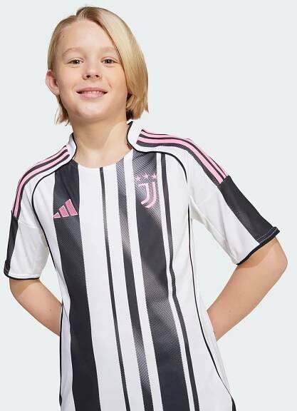 Dětský domácí fotbalový dres s krátkým rukávem adidas Juventus 2025/26