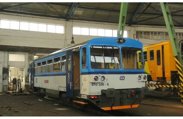 Obtisky pro motorový vůz 809, 810