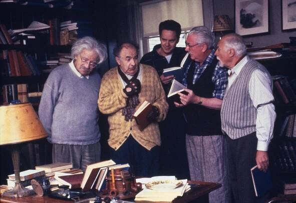 Walter Matthau, Lou Jacobi, Tim Robbins, Joseph Maher, Gene Saks - I.Q. - Z filmu