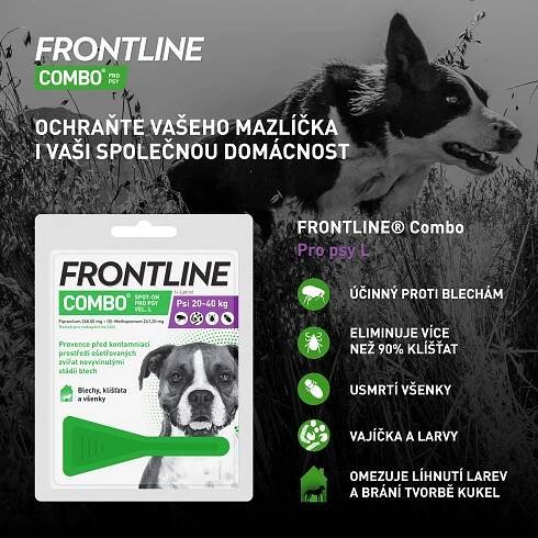 FRONTLINE Combo Spot-On pro psy