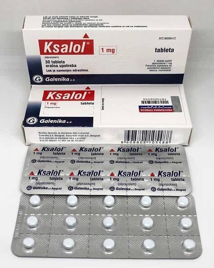 Alprazolam Xanax 1mg