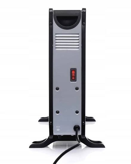 Tagred TA941B, Elektrický konvektor 2000W, dálkové ovládání, časovač LCD, černý