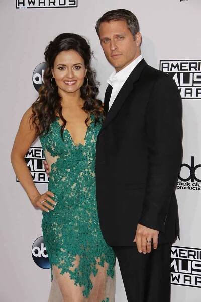 Celebrity Weddings 2014 Danica McKellar and Scott Sveslosky