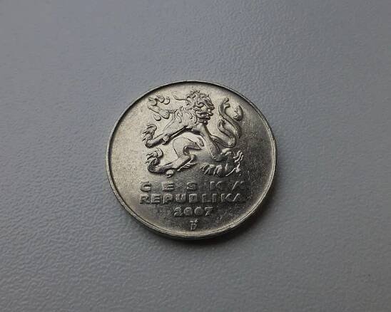 5 Kč 2007 - VZÁCNÁ MINCE - Nízký náklad ! - Numismatika