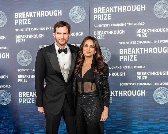Ashton Kutcher and Mila Kunis.