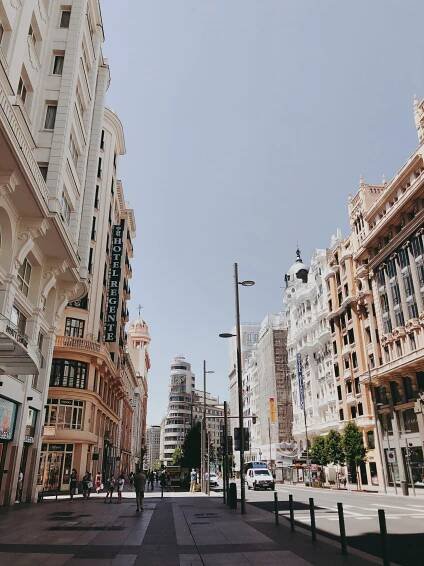 visiting Madrid alone Walk through Gran Via madrid free walking tour things to do in Madrid at night visiting Madrid alone Walk through Gran Via madrid free walking tour
