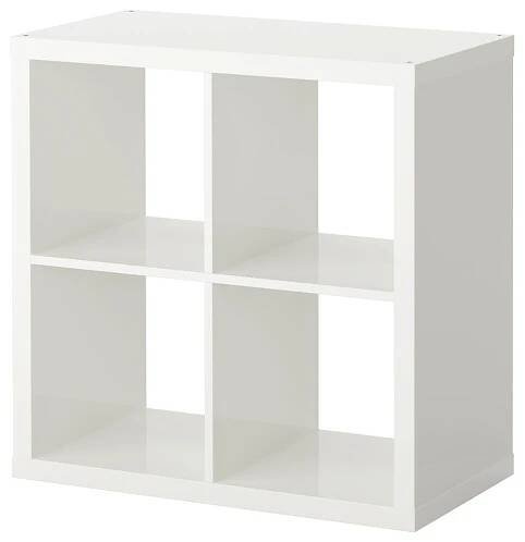 Regál KALLAX, bílý 77X77 cm IKEA