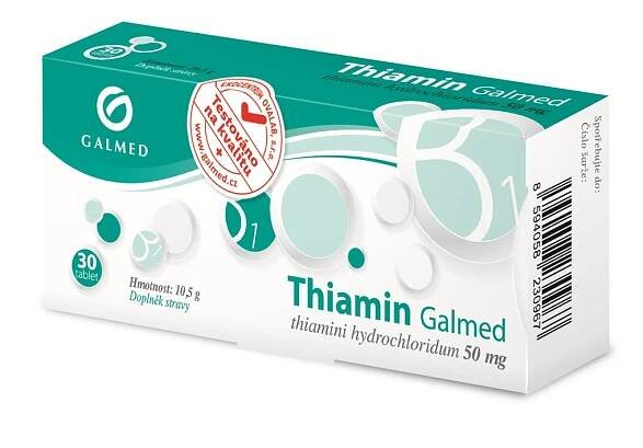 Thiamin Galmed tbl 30x50mg