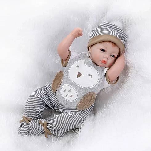 REBORN REALISTICKÁ PANENKA NA HRANÍ SOFINKA 55 CM