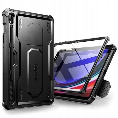 ČERNÉ ODOLNÉ POUZDRO TECH-PROTECT KEVLAR PRO SAMSUNG GALAXY TAB S9
