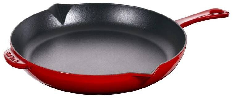 Litinová pánev Staub, višňová, Ø 26 cm