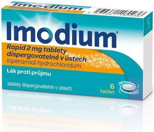 IMODIUM RAPID POR 2MG POR TBL DIS 6