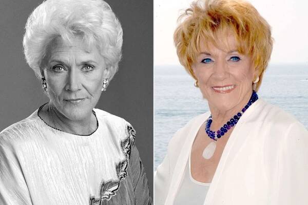 Jeanne Cooper as Katherine Chancellor on 'The Young and the Restless'; Jeanne Cooper at the 45th Monte Carlo Television Festival on June 29, 2005