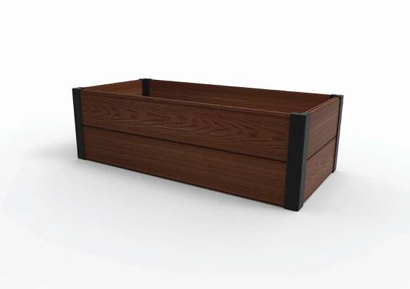 Květináč Keter Maple Trough Vyvýšený záhon 106 x 50 x 32 cm 249297 hnědý