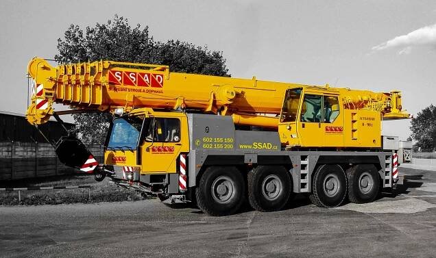 Autojeřáby do 450 t – SSAD