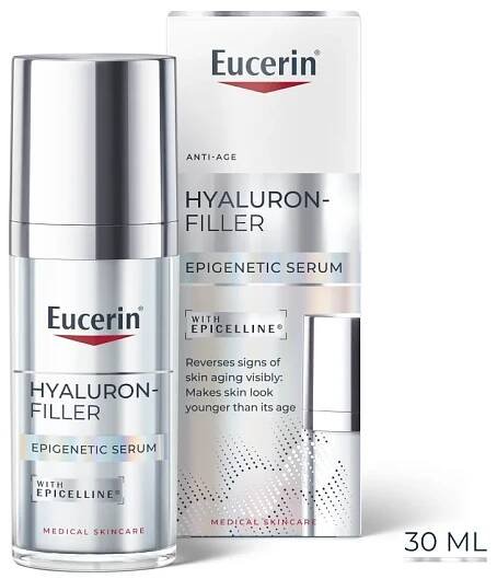 Eucerin HYALURON-FILLER EPIGENETIC Omladzujúce sérum 1×30 ml, pleťové sérum