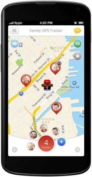 Android_Sygic GPS Tracker
