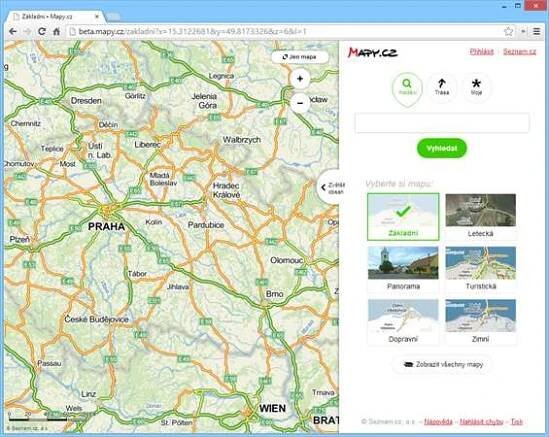 Mapy.cz přinesou 3D, Panoramu a jízdní řády – Živě.cz
