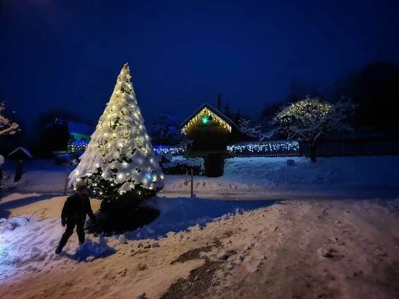 Kouzlo Vánoc v Kladrubech u Libice nad Doubravou. Podívejte se do fotogalerie