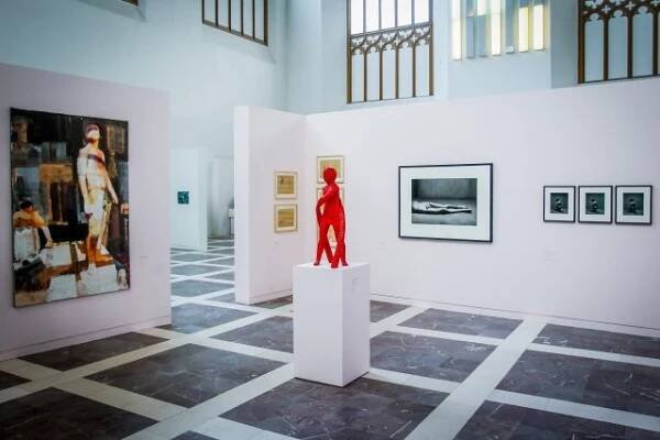 Prostory Alšovy jihočeské galerie v Hluboké nad Vltavou | foto: Petr Lundák,  MAFRA / Profimedia