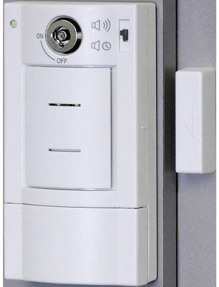 PENTATECH dveřní alarm DG6 s klíčem 95 dB 33609