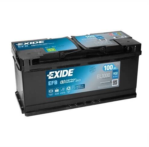 Exide EL1000 EFB 12V 100Ah 900A