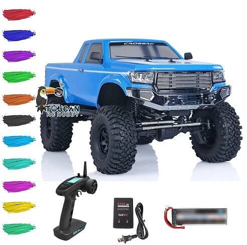 IN STOCK Customized CROSSRC 1/10 AT4V 4x4 RC Crawler Car PNP Remote Control Off-road Vehicles Hobby Model Toy Gift for Children Adults