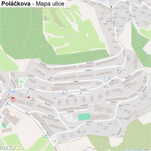 Poláčkova - mapy | Kurzy.cz