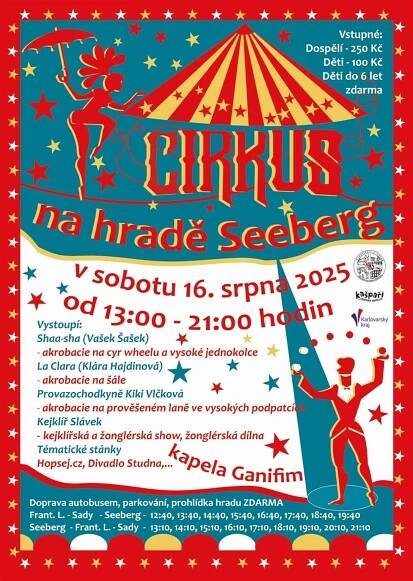 Cirkus na hradě Seeberg | Seeberg | Hotel a pension | Františkovy Lázně