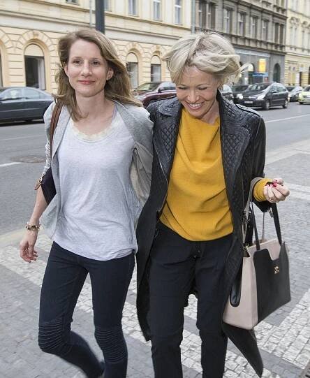 Jana Švandová se snachou Klárou