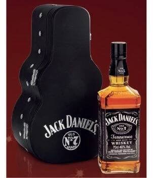 Jack Daniel’s 40% 0,7 l (dárkové balení kytara)