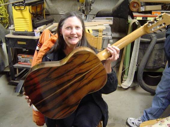 Commissioned - Elizabeth (photos) • O'Brien Guitars