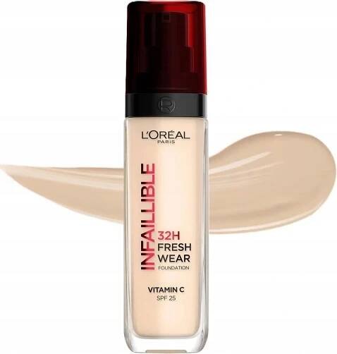 L'Oréal Paris Infaillible 32H Fresh Wear SPF25 dlouhotrvající make-up 100 Linen 30 ml